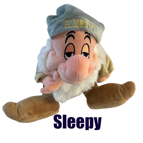 Extremely Rare Disney Collectable 7 Dwarves Characters Beanie Stuffed Toys - Picture 5 of 14